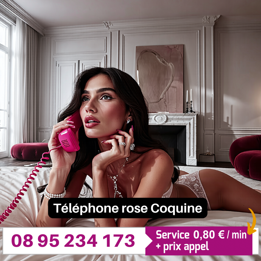 Téléphone rose coquine